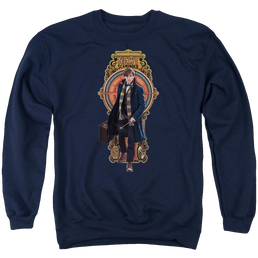 Fantastic Beasts Newt Scamander - Men's Crewneck Sweatshirt Men's Crewneck Sweatshirt Fantastic Beasts   