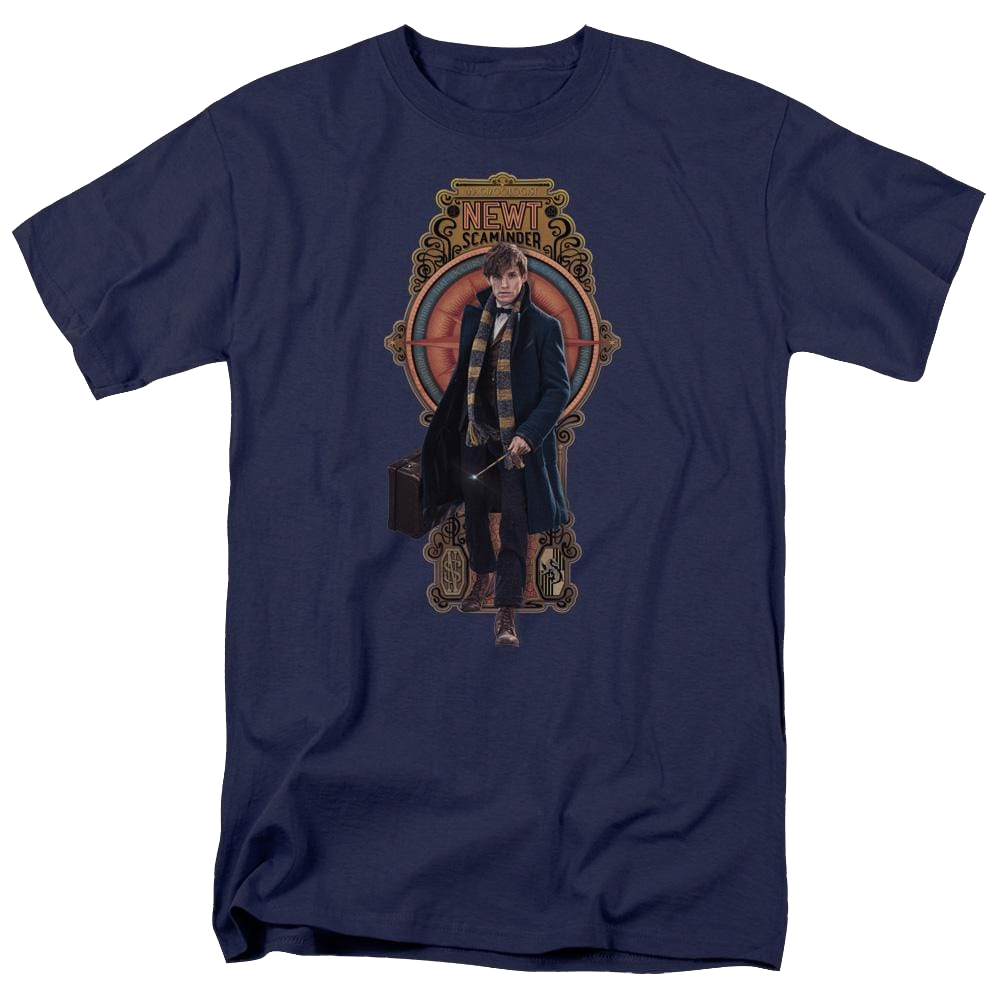 Fantastic Beasts Newt Scamander - Men's Regular Fit T-Shirt Men's Regular Fit T-Shirt Fantastic Beasts   