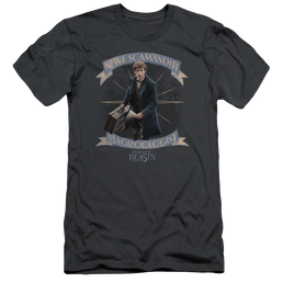 Fantastic Beasts Newt Scamander - Men's Premium Slim Fit T-Shirt Men's Premium Slim Fit T-Shirt Fantastic Beasts   