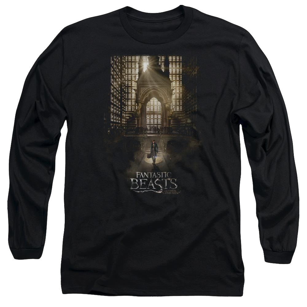 Fantastic Beasts Poster - Men's Long Sleeve T-Shirt Men's Long Sleeve T-Shirt Fantastic Beasts   