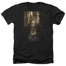 Fantastic Beasts Poster - Men's Heather T-Shirt Men's Heather T-Shirt Fantastic Beasts   