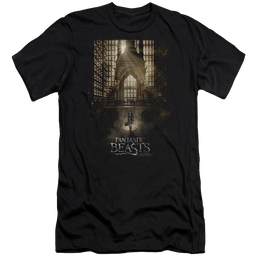 Fantastic Beasts Poster - Men's Premium Slim Fit T-Shirt Men's Premium Slim Fit T-Shirt Fantastic Beasts   
