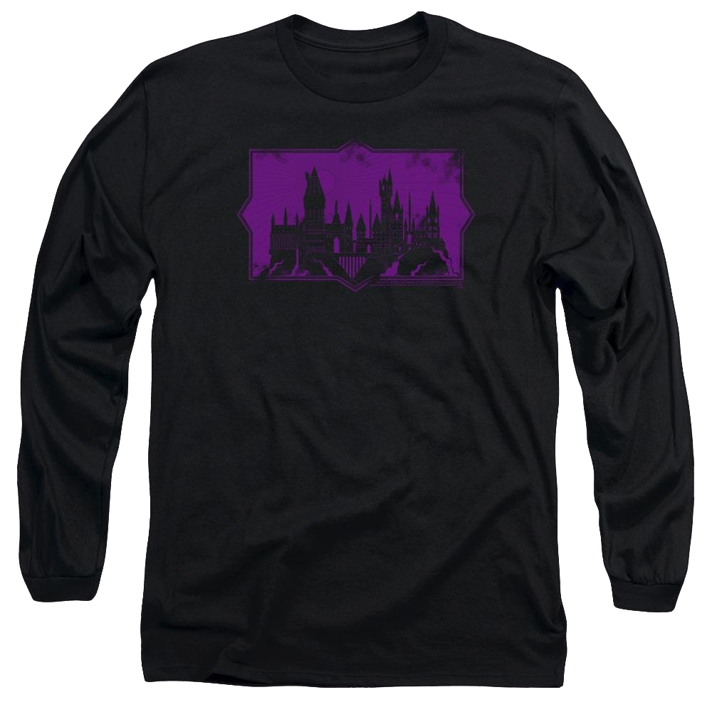 Fantastic Beasts And The Crimes Of Grindlewald Hogwarts Silhouette - Men's Long Sleeve T-Shirt Men's Long Sleeve T-Shirt Fantastic Beasts   