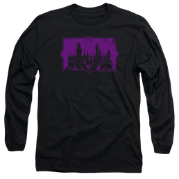 Fantastic Beasts And The Crimes Of Grindlewald Hogwarts Silhouette - Men's Long Sleeve T-Shirt Men's Long Sleeve T-Shirt Fantastic Beasts   