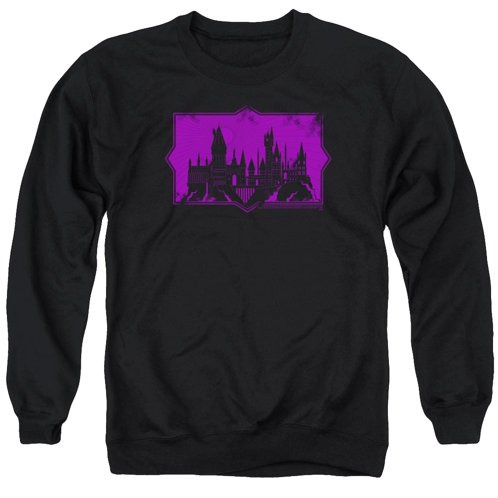 Fantastic Beasts And The Crimes Of Grindlewald Hogwarts Silhouette - Men's Crewneck Sweatshirt Men's Crewneck Sweatshirt Fantastic Beasts   