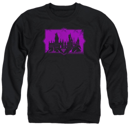 Fantastic Beasts And The Crimes Of Grindlewald Hogwarts Silhouette - Men's Crewneck Sweatshirt Men's Crewneck Sweatshirt Fantastic Beasts   