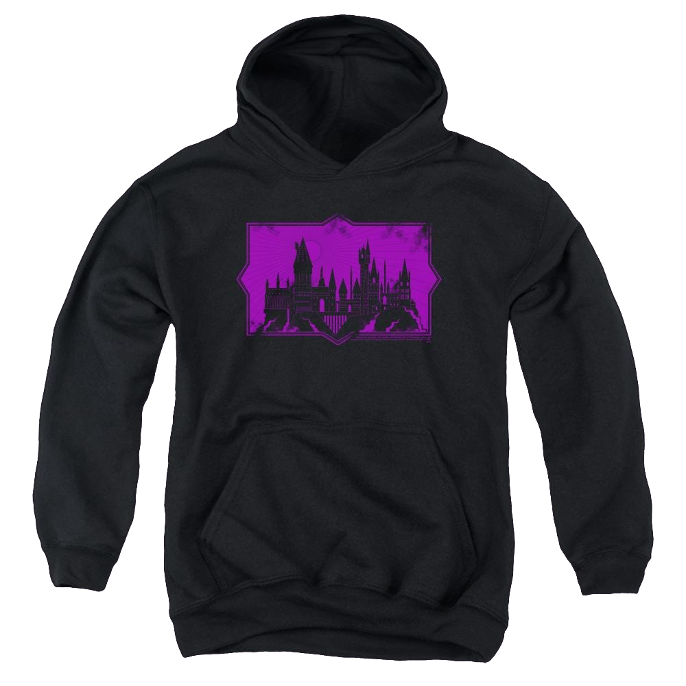 Fantastic Beasts And The Crimes Of Grindlewald Hogwarts Silhouette - Youth Hoodie Youth Hoodie (Ages 8-12) Fantastic Beasts   