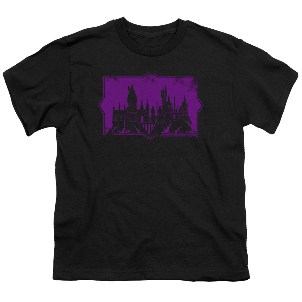 Fantastic Beasts And The Crimes Of Grindlewald Hogwarts Silhouette - Youth T-Shirt Youth T-Shirt (Ages 8-12) Fantastic Beasts   