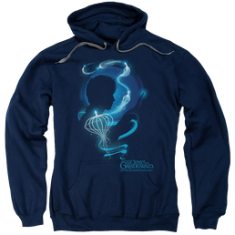 Fantastic Beasts And The Crimes Of Grindlewald Newt Silhouette - Pullover Hoodie Pullover Hoodie Fantastic Beasts   