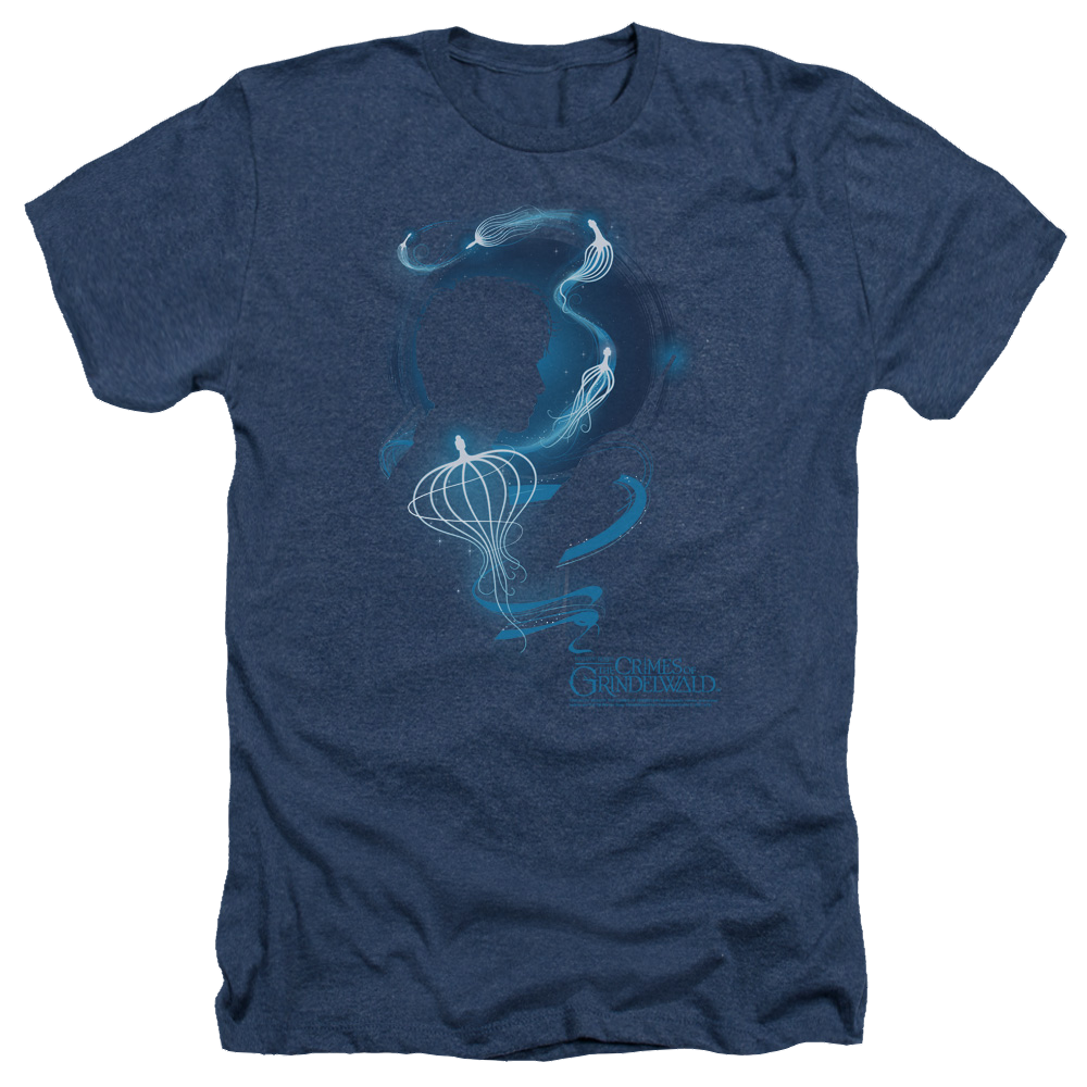Fantastic Beasts and Crimes of Grindlewald Newt - Men's Heather T-Shirt Men's Heather T-Shirt Fantastic Beasts   