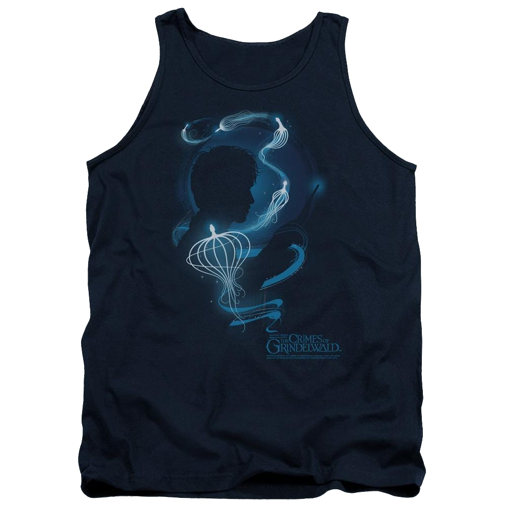 Fantastic Beasts And The Crimes Of Grindlewald Newt Silhouette - Men's Tank Top Men's Tank Fantastic Beasts   