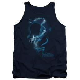 Fantastic Beasts And The Crimes Of Grindlewald Newt Silhouette - Men's Tank Top Men's Tank Fantastic Beasts   