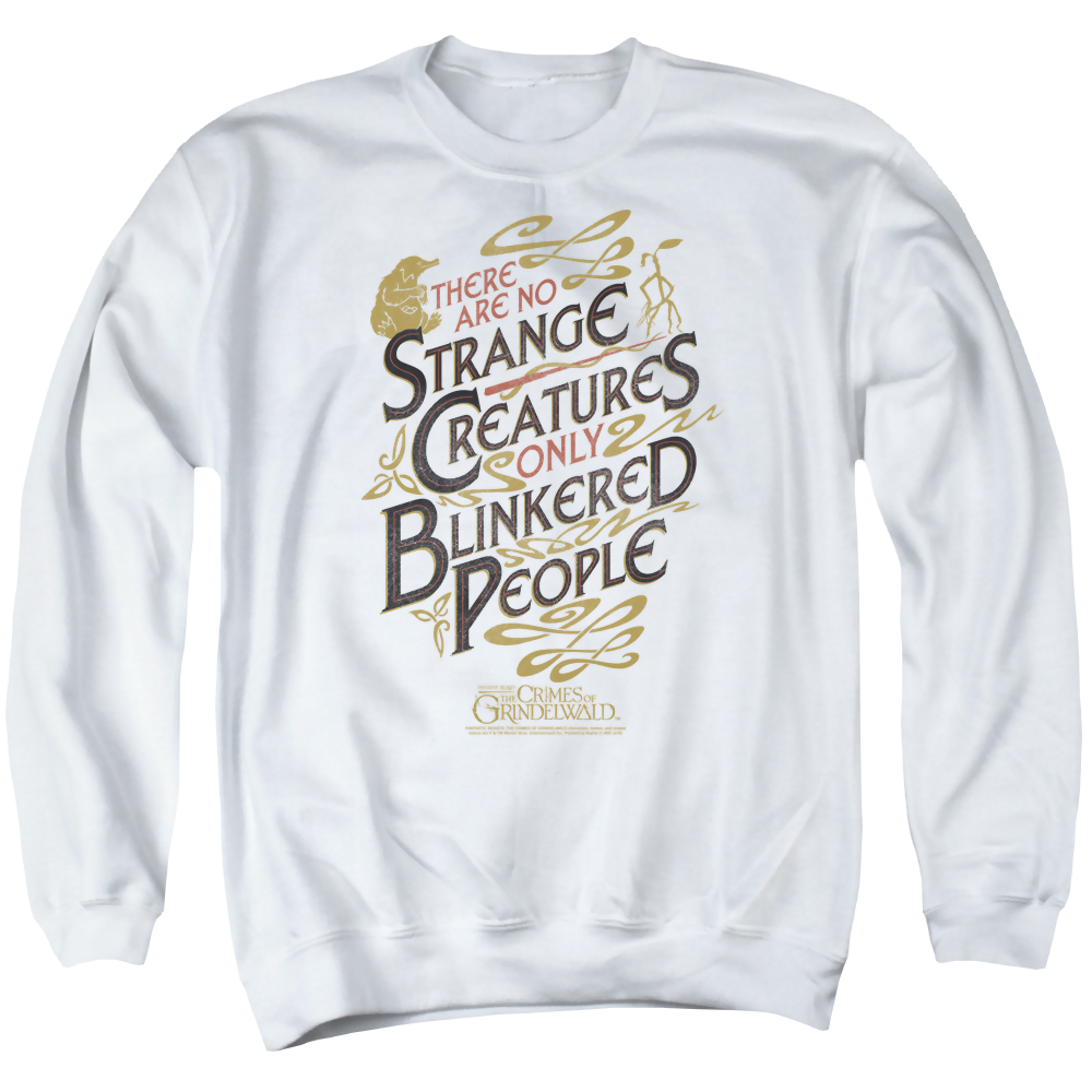 Fantastic Beasts And Blinkered People - Men's Crewneck Sweatshirt Men's Crewneck Sweatshirt Fantastic Beasts   