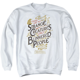 Fantastic Beasts And Blinkered People - Men's Crewneck Sweatshirt Men's Crewneck Sweatshirt Fantastic Beasts   
