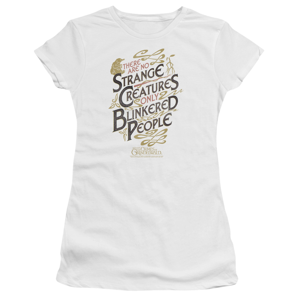 Fantastic Beasts And The Crimes Of Grindlewald Blinkered People - Juniors T-Shirt Juniors T-Shirt Fantastic Beasts   