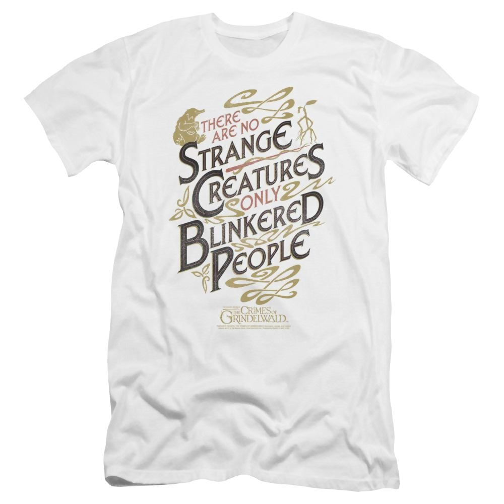 Fantastic Beasts And Blinkered People - Men's Premium Slim Fit T-Shirt Men's Premium Slim Fit T-Shirt Fantastic Beasts   