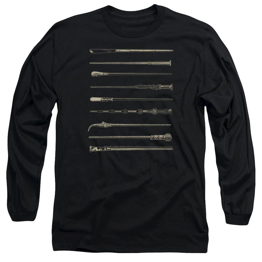 Fantastic Beasts And The Crimes Of Grindlewald Wands - Men's Long Sleeve T-Shirt Men's Long Sleeve T-Shirt Fantastic Beasts   