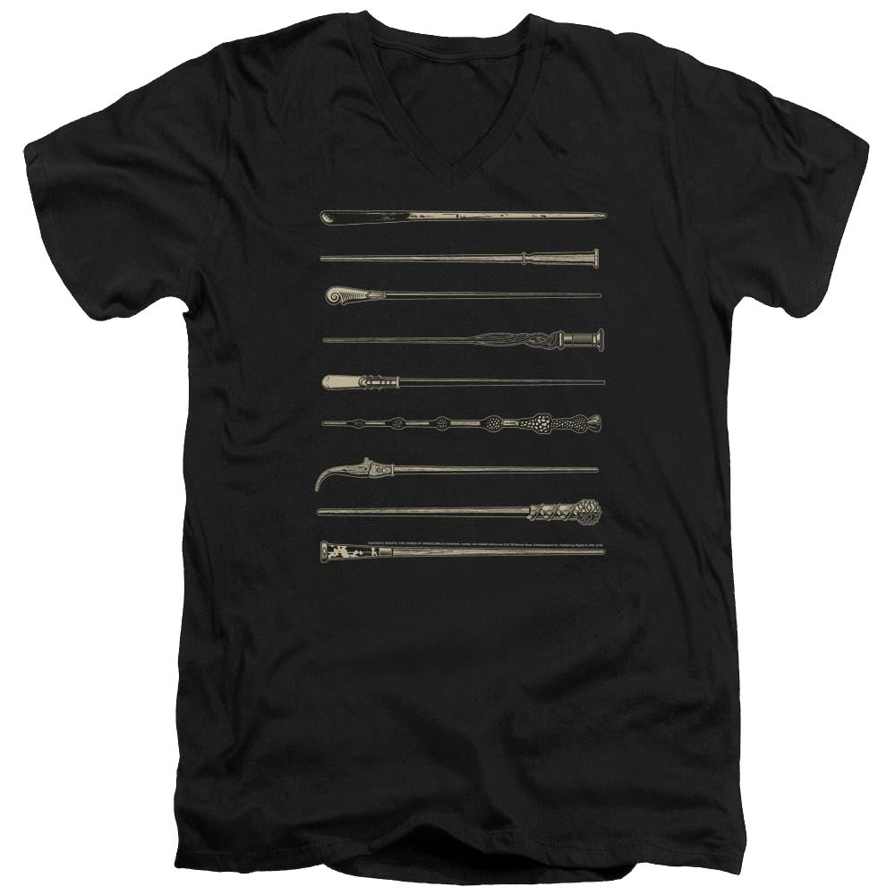 Fantastic Beasts And The Crimes Of Grindlewald Wands - Men's V-Neck T-Shirt Men's V-Neck T-Shirt Fantastic Beasts   
