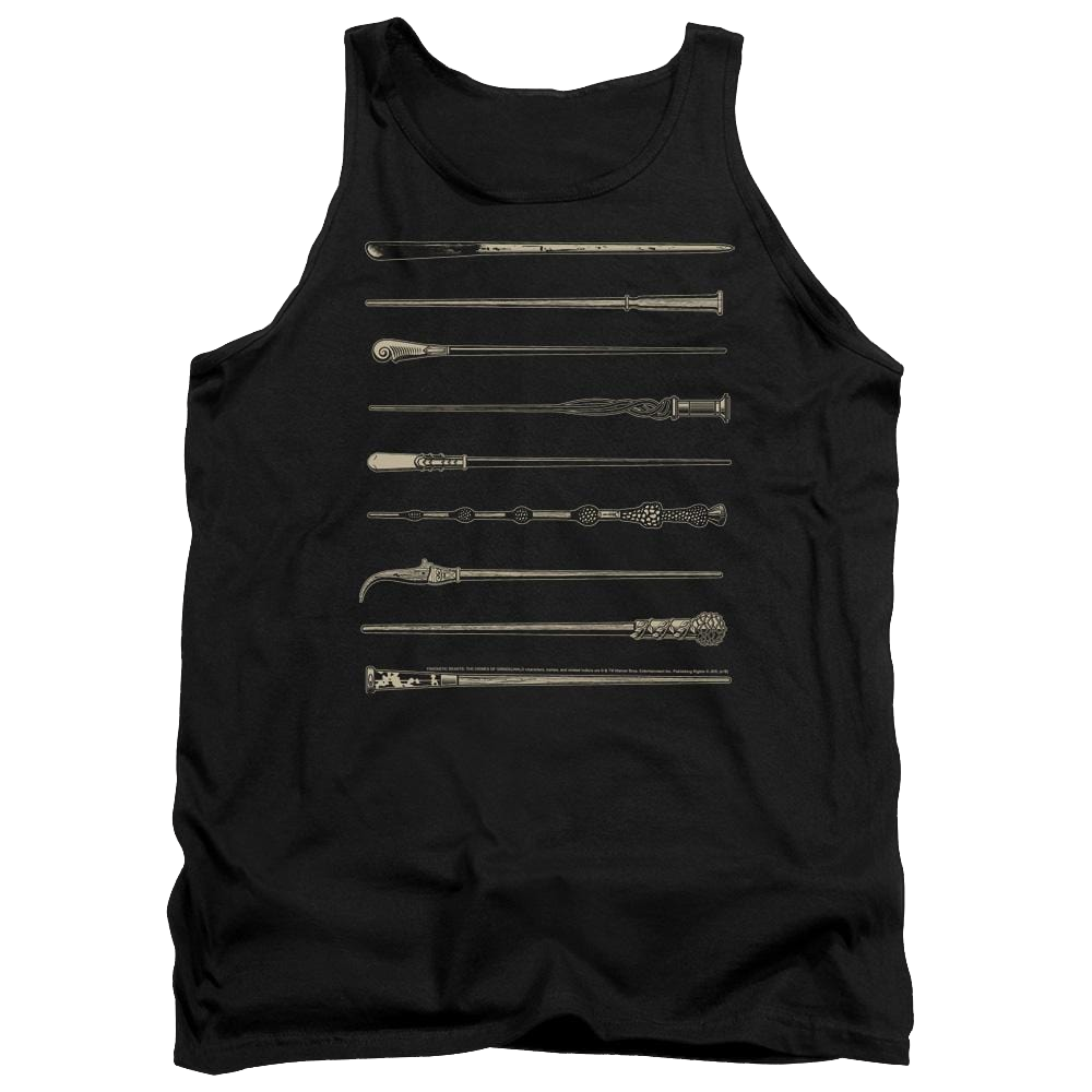 Fantastic Beasts And The Crimes Of Grindlewald Wands - Men's Tank Top Men's Tank Fantastic Beasts   