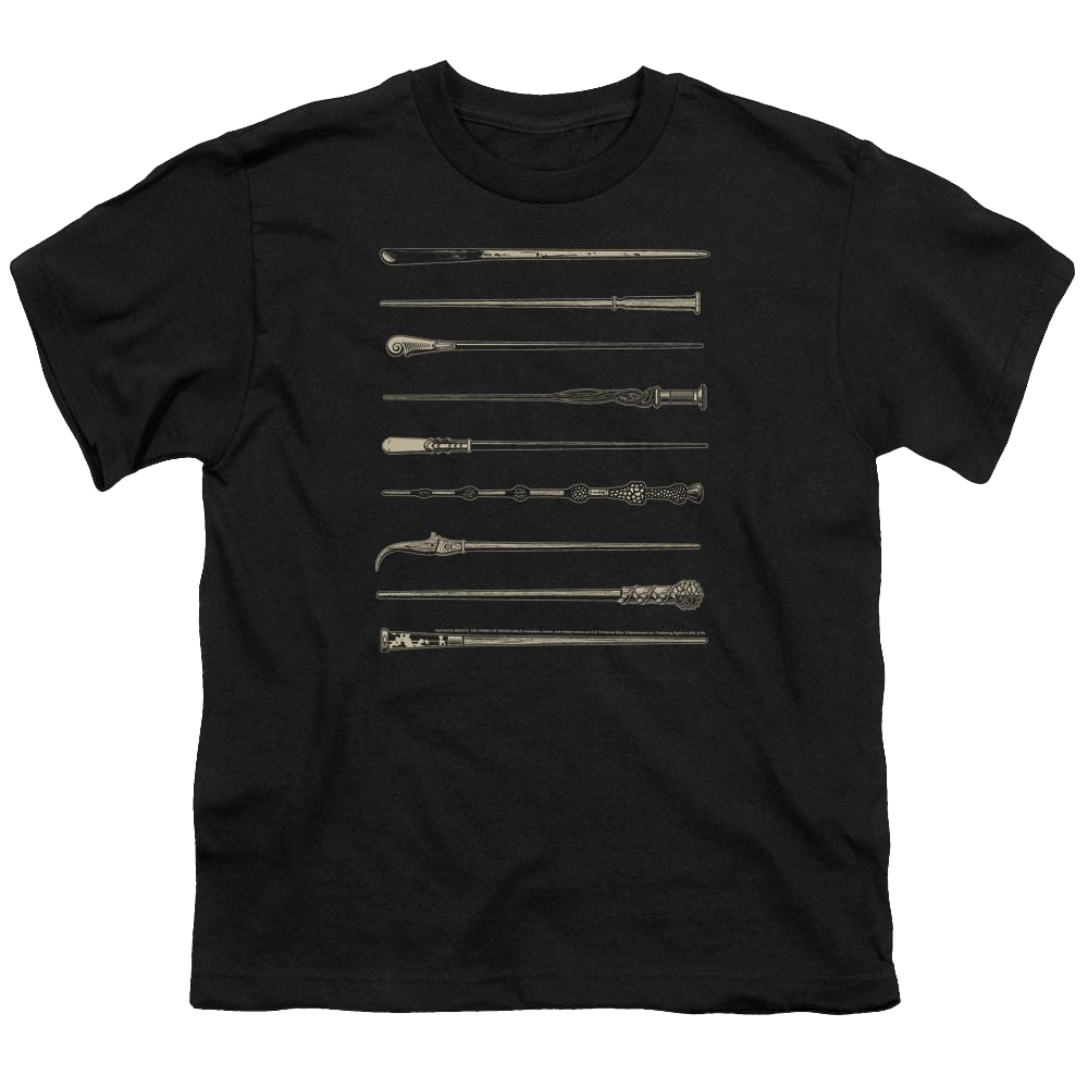 Fantastic Beasts And The Crimes Of Grindlewald Wands - Youth T-Shirt Youth T-Shirt (Ages 8-12) Fantastic Beasts   