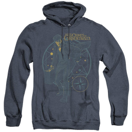 Fantastic Beasts And The Crimes Of Grindlewald Suitcase - Heather Pullover Hoodie Heather Pullover Hoodie Fantastic Beasts   