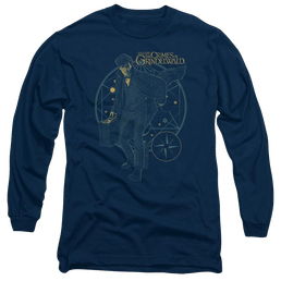 Fantastic Beasts And The Crimes Of Grindlewald Suitcase - Men's Long Sleeve T-Shirt Men's Long Sleeve T-Shirt Fantastic Beasts   