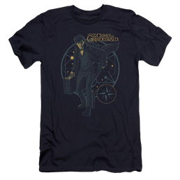 Fantastic Beasts And The Crimes Of Grindlewald Suitcase - Men's Premium Slim Fit T-Shirt Men's Premium Slim Fit T-Shirt Fantastic Beasts   
