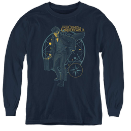 Fantastic Beasts And The Crimes Of Grindlewald Suitcase - Youth Long Sleeve T-Shirt Youth Long Sleeve T-Shirt Fantastic Beasts   