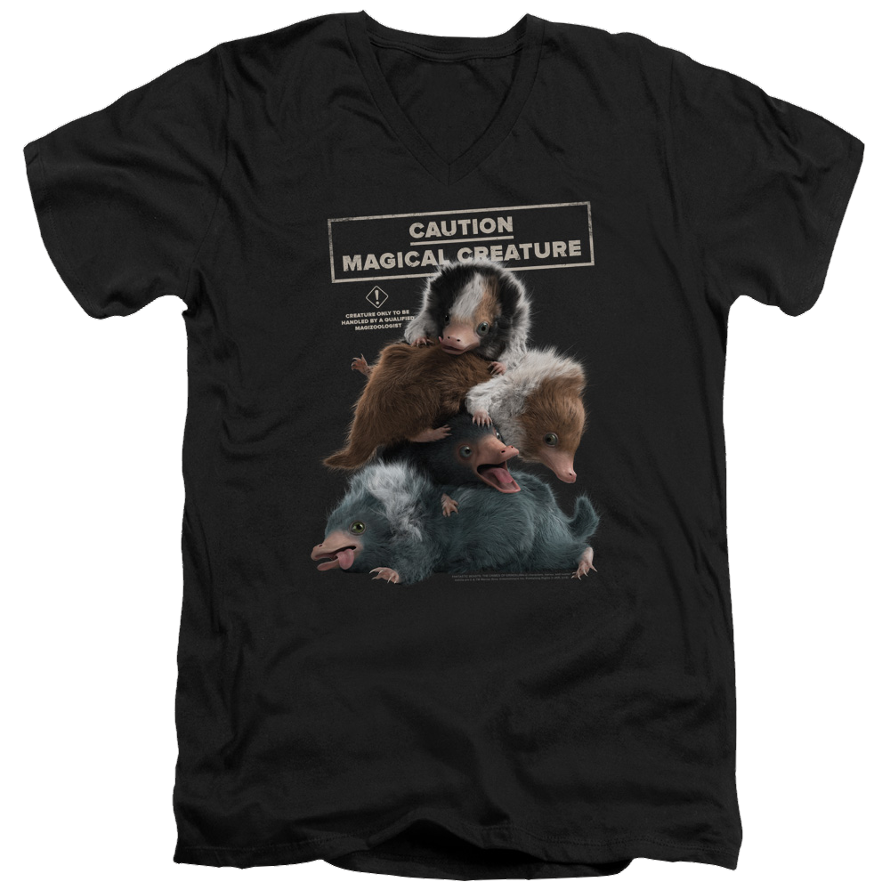 Fantastic Beasts And The Crimes Of Grindlewald Cuddle Puddle - Men's V-Neck T-Shirt Men's V-Neck T-Shirt Fantastic Beasts   