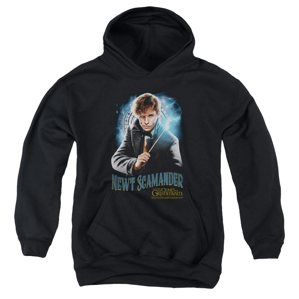 Fantastic Beasts And The Crimes Of Grindlewald Scamander Monogram - Youth Hoodie Youth Hoodie (Ages 8-12) Fantastic Beasts   