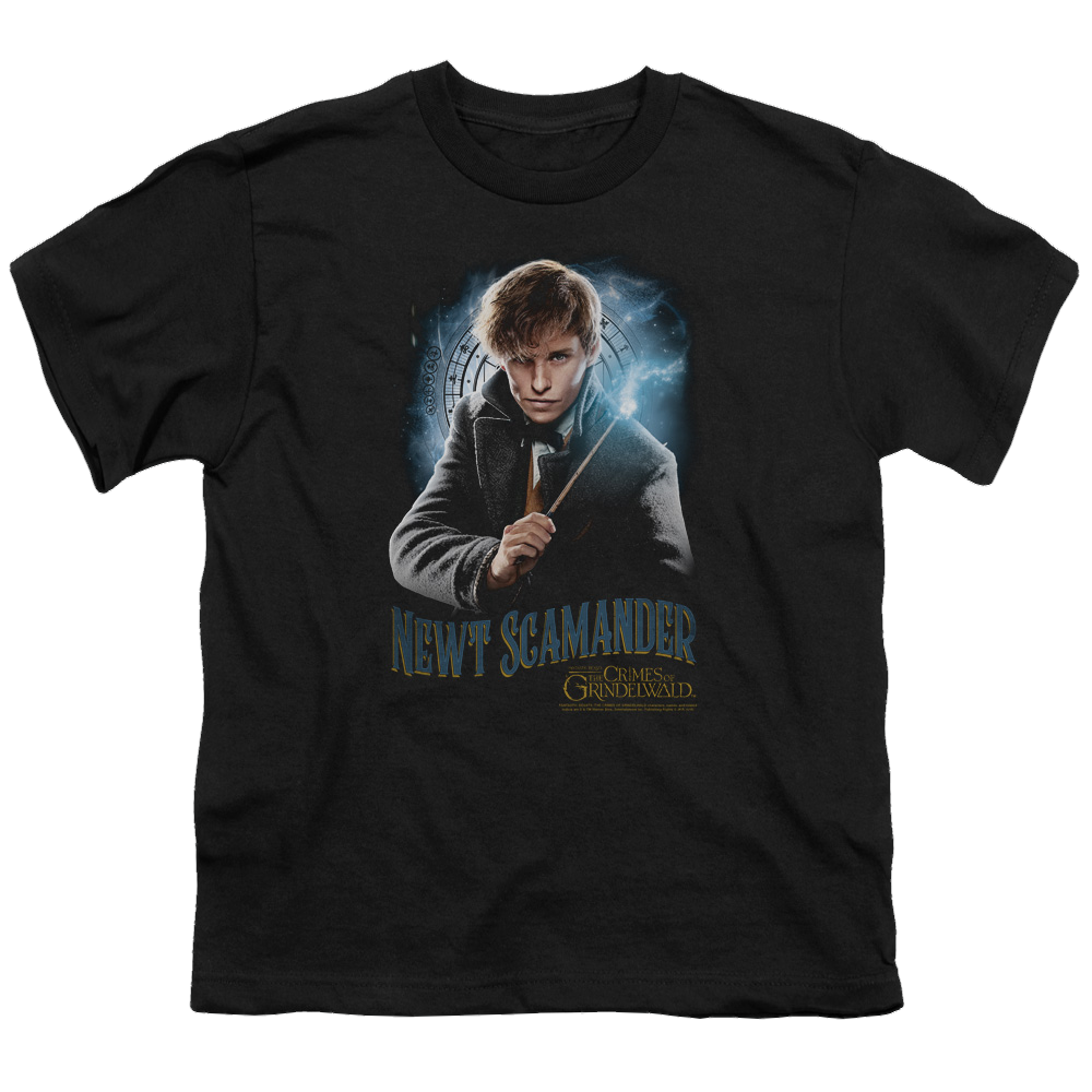 Fantastic Beasts And The Crimes Of Grindlewald Scamander Monogram - Youth T-Shirt Youth T-Shirt (Ages 8-12) Fantastic Beasts   