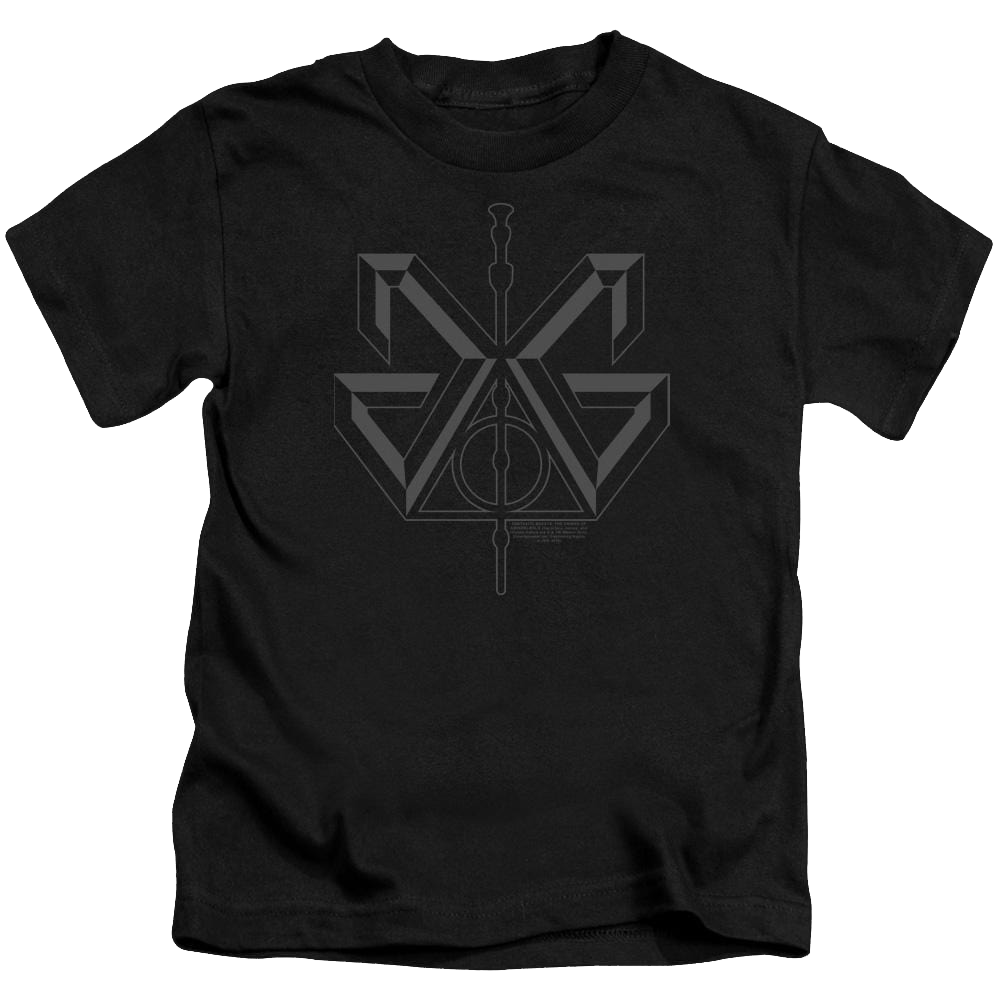 Fantastic Beasts And The Crimes Of Grindlewald Grindelwald Sigil - Kid's T-Shirt Kid's T-Shirt (Ages 4-7) Fantastic Beasts   