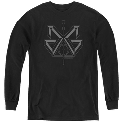 Fantastic Beasts And The Crimes Of Grindlewald Grindelwald Sigil - Youth Long Sleeve T-Shirt Youth Long Sleeve T-Shirt Fantastic Beasts   