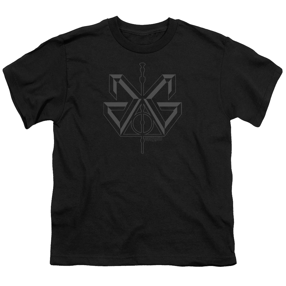 Fantastic Beasts And The Crimes Of Grindlewald Grindelwald Sigil - Youth T-Shirt Youth T-Shirt (Ages 8-12) Fantastic Beasts   