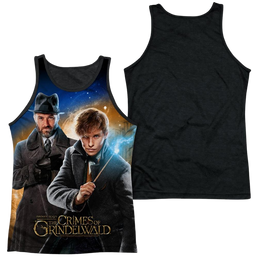 Fantastic Beasts and the Crimes of Grindlewald Team Up - Men's Black Back Tank Top Men's Black Back Tank Fantastic Beasts   
