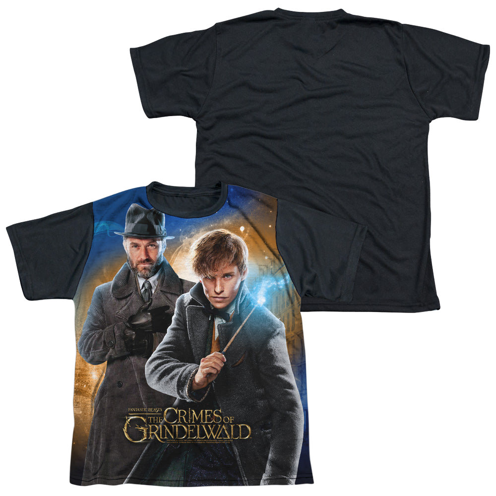 Fantastic Beasts and the Crimes of Grindlewald Team Up - Youth Black Back T-Shirt Youth Black Back T-Shirt (Ages 8-12) Fantastic Beasts   