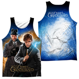 Fantastic Beasts and the Crimes of Grindlewald Team Up (Front/Back Print) - Men's All Over Print Tank Top Men's All Over Print Tank Fantastic Beasts   