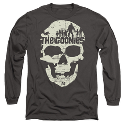 Goonies, The Skull Map - Men's Long Sleeve T-Shirt Men's Long Sleeve T-Shirt The Goonies   