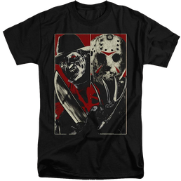 Freddy Vs Jason Vs - Men's Tall Fit T-Shirt Men's Tall Fit T-Shirt Freddy vs Jason   