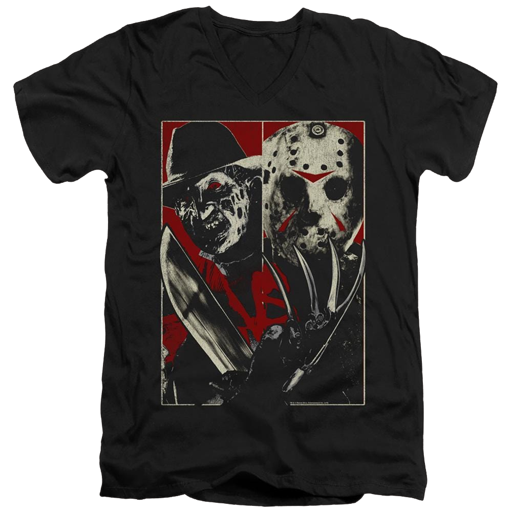 Freddy Vs Jason Vs - Men's V-Neck T-Shirt Men's V-Neck T-Shirt Freddy vs Jason   