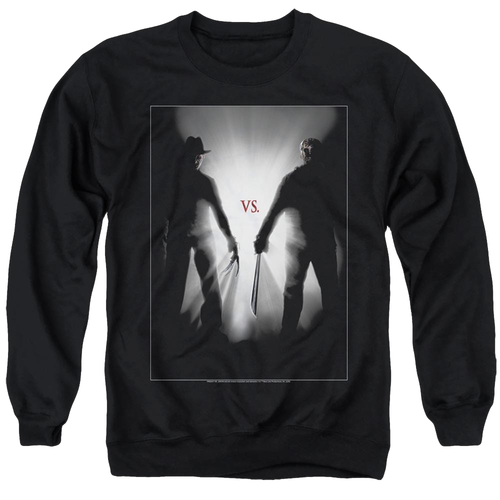 Freddy Vs Jason Silhouettes - Men's Crewneck Sweatshirt Men's Crewneck Sweatshirt Freddy vs Jason   