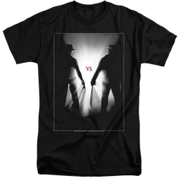 Freddy Vs Jason Silhouettes - Men's Tall Fit T-Shirt Men's Tall Fit T-Shirt Freddy vs Jason   
