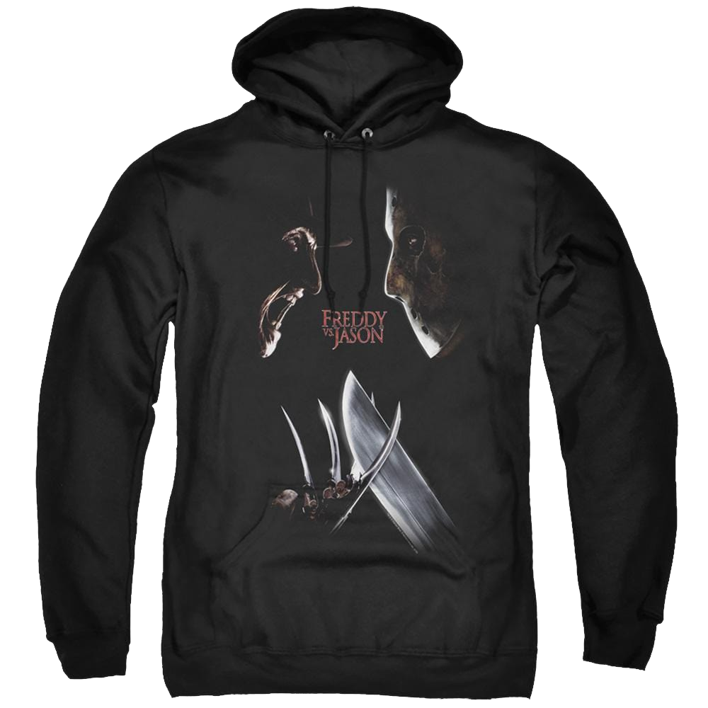 Freddy Vs Jason Face Off - Pullover Hoodie Pullover Hoodie Freddy vs Jason   