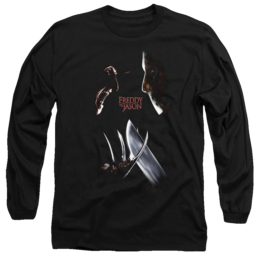 Freddy Vs Jason Face Off - Men's Long Sleeve T-Shirt Men's Long Sleeve T-Shirt Freddy vs Jason   
