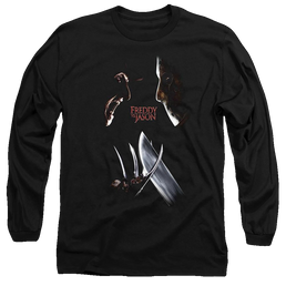 Freddy Vs Jason Face Off - Men's Long Sleeve T-Shirt Men's Long Sleeve T-Shirt Freddy vs Jason   