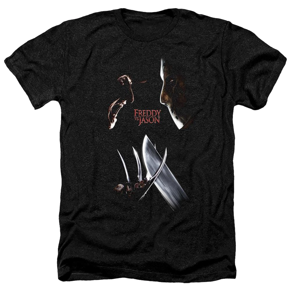 Freddy Vs Jason Face Off - Men's Heather T-Shirt Men's Heather T-Shirt Freddy vs Jason   