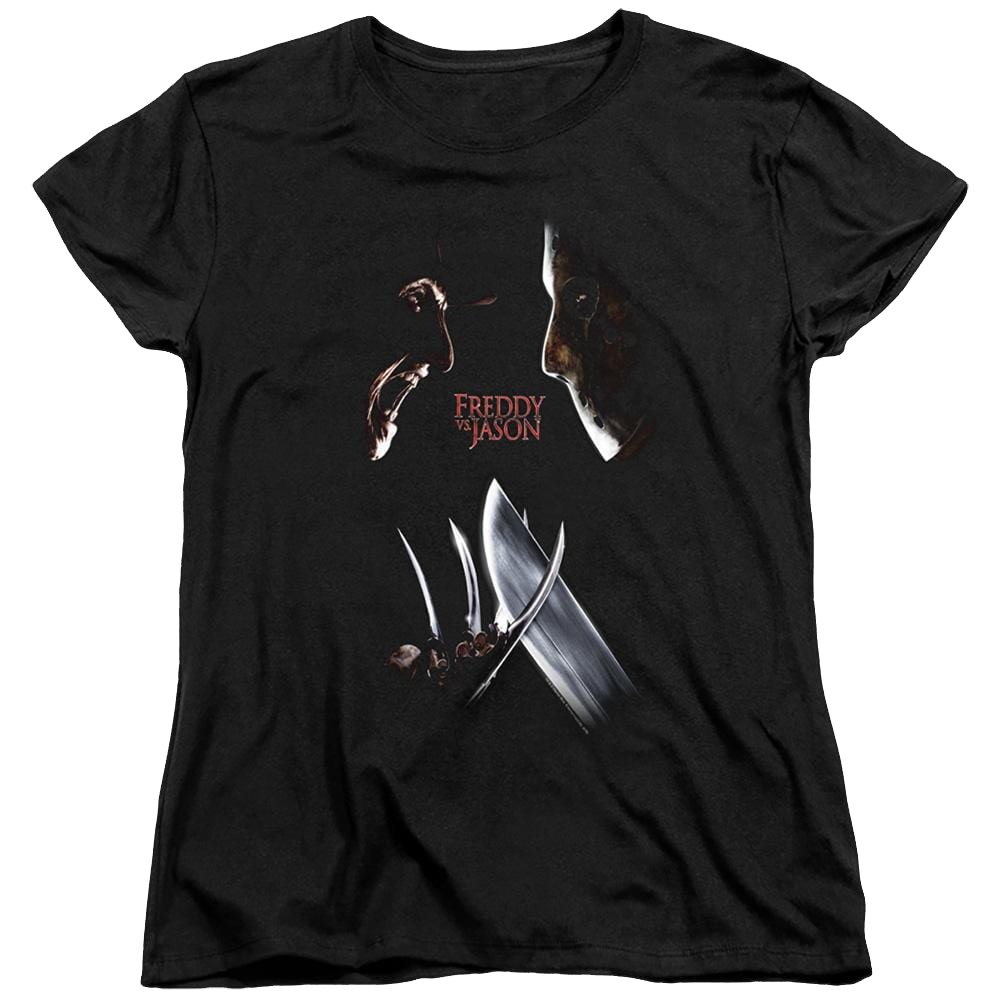 Freddy Vs Jason Face Off - Women's T-Shirt Women's T-Shirt Freddy vs Jason   