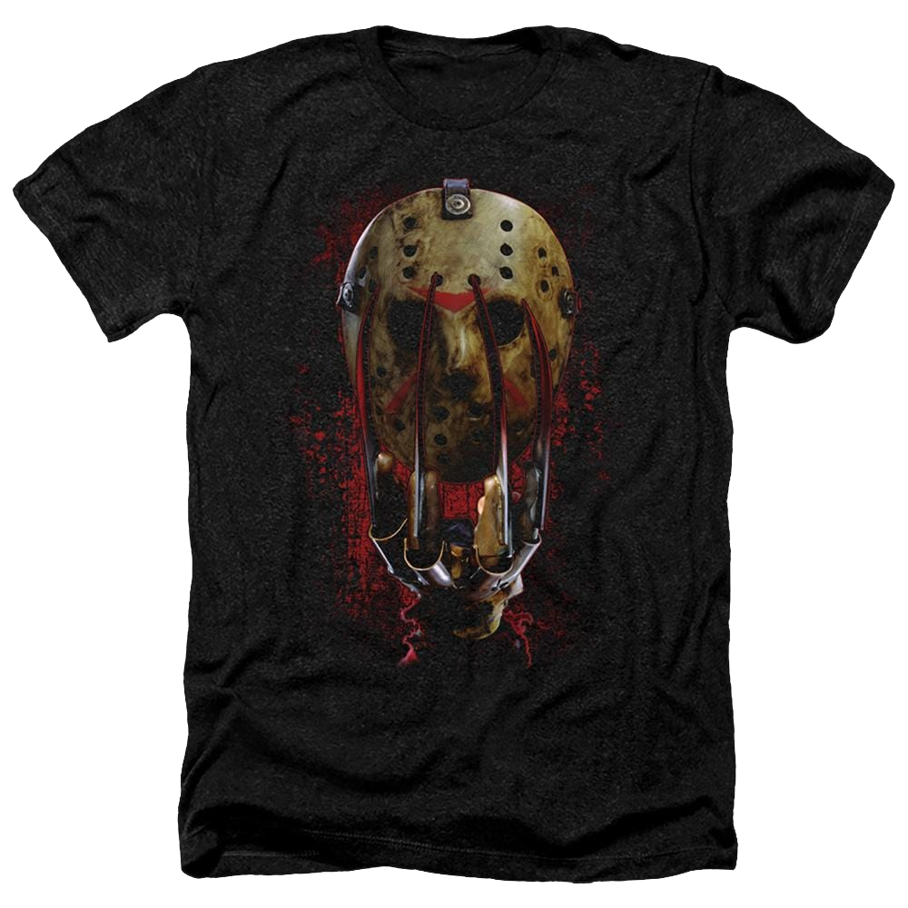 Freddy Vs Jason Mask And Claws - Men's Heather T-Shirt Men's Heather T-Shirt Freddy vs Jason   