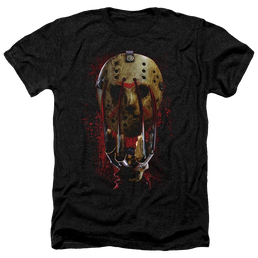 Freddy Vs Jason Mask And Claws - Men's Heather T-Shirt Men's Heather T-Shirt Freddy vs Jason   
