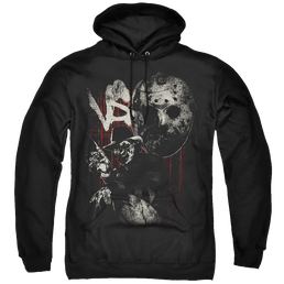 Freddy Vs Jason Scratches - Pullover Hoodie Pullover Hoodie Freddy vs Jason   